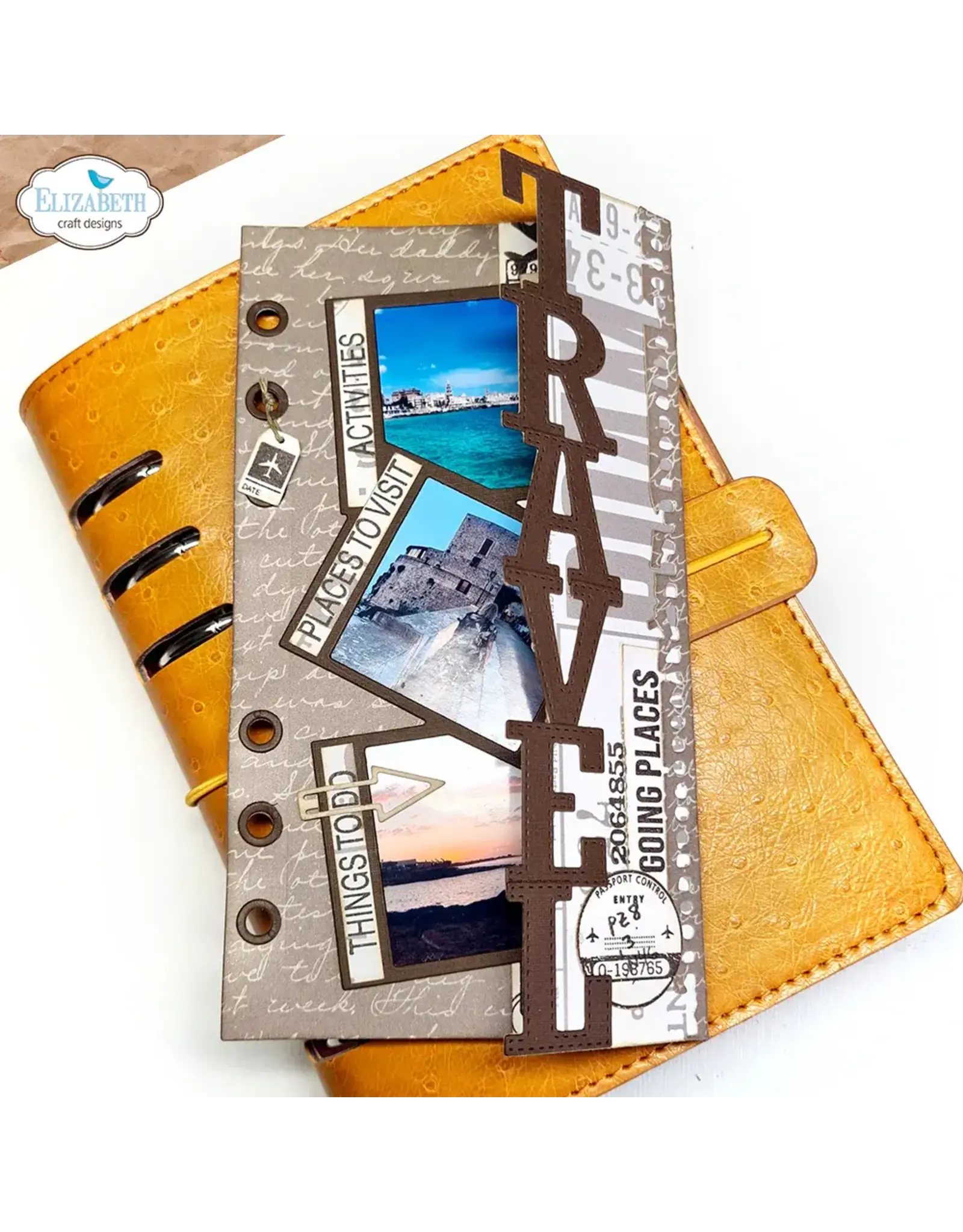 ELIZABETH CRAFT DESIGNS ELIZABETH CRAFT DESIGNS PLANNER ESSENTIALS SIDEKICK ESSENTIALS 34 TRAVEL FOLD OUT DIE SET