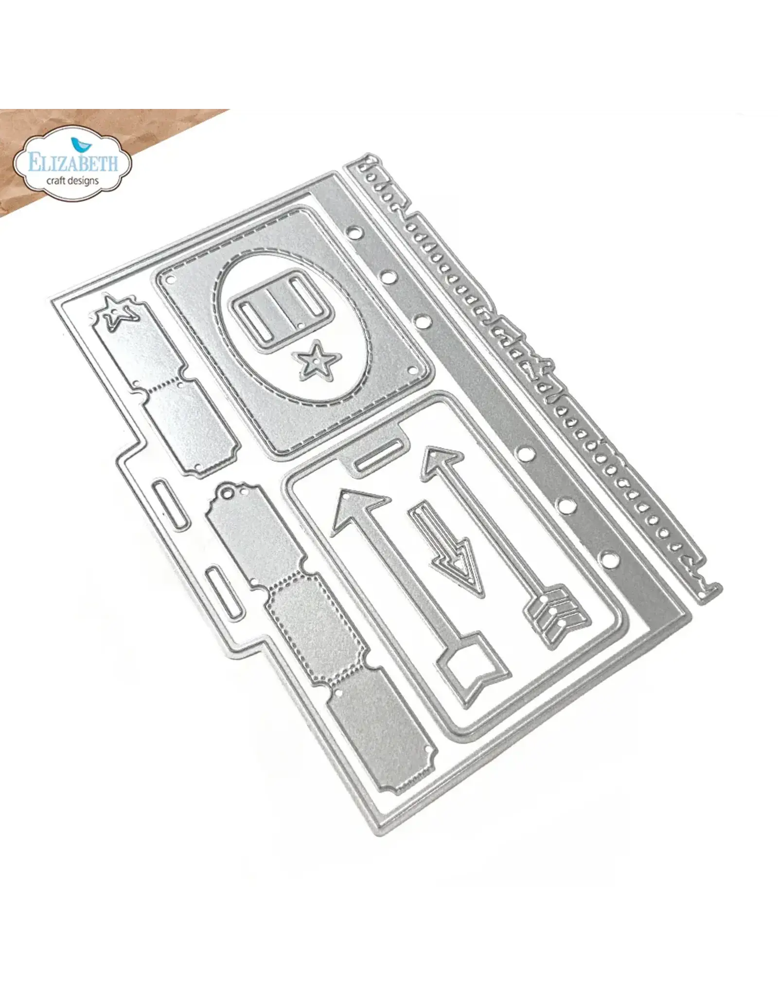 ELIZABETH CRAFT DESIGNS ELIZABETH CRAFT DESIGNS PLANNER ESSENTIALS SIDEKICK ESSENTIALS 33 BASEPAGE 2 DIE SET