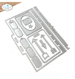 ELIZABETH CRAFT DESIGNS ELIZABETH CRAFT DESIGNS PLANNER ESSENTIALS SIDEKICK ESSENTIALS 33 BASEPAGE 2 DIE SET