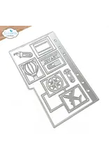 ELIZABETH CRAFT DESIGNS ELIZABETH CRAFT DESIGNS PLANNER ESSENTIALS SIDEKICK ESSENTIALS 32 BASEPAGE 1 DIE SET