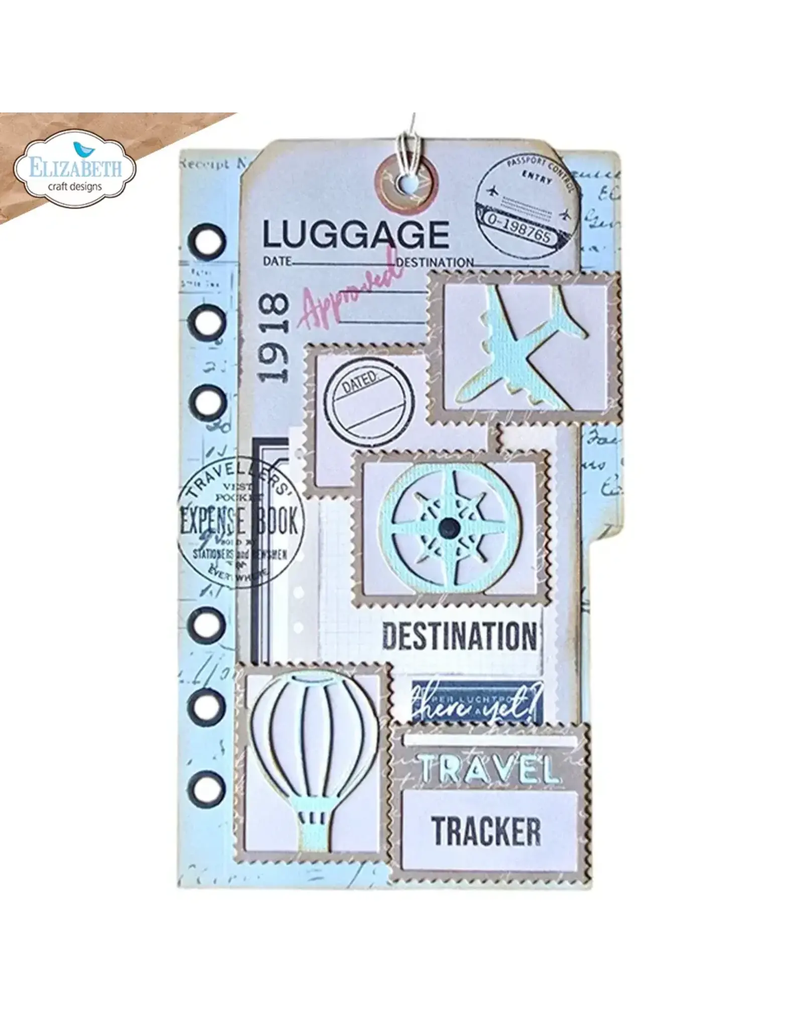 ELIZABETH CRAFT DESIGNS ELIZABETH CRAFT DESIGNS PLANNER ESSENTIALS SIDEKICK ESSENTIALS 32 BASEPAGE 1 DIE SET