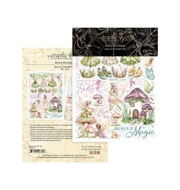 GRAPHIC 45 GRAPHIC 45 FAIRY BOUTIQUE RUB-ON TRANSFER SET