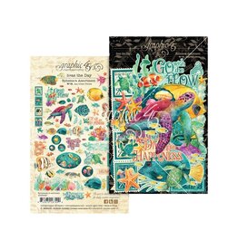 GRAPHIC 45 GRAPHIC 45 SEAS THE DAY EPHEMERA SET