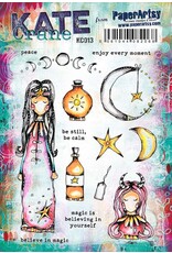 PAPER ARTSY PAPER ARTSY KATE CRANE KC013 CLING STAMP SET