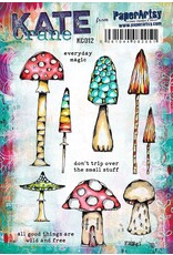 PAPER ARTSY PAPER ARTSY KATE CRANE KC012 CLING STAMP SET