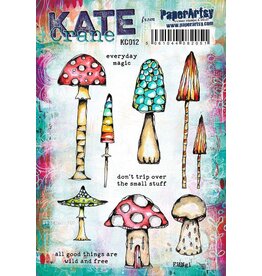 PAPER ARTSY PAPER ARTSY KATE CRANE KC012 CLING STAMP SET