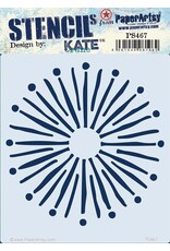 PAPER ARTSY PAPER ARTSY KATE CRANE PS467 STENCIL PAPER ARTSY PAPER ARTSY KATE CRANE PS467 STENCIL