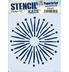 PAPER ARTSY PAPER ARTSY KATE CRANE PS467 STENCIL