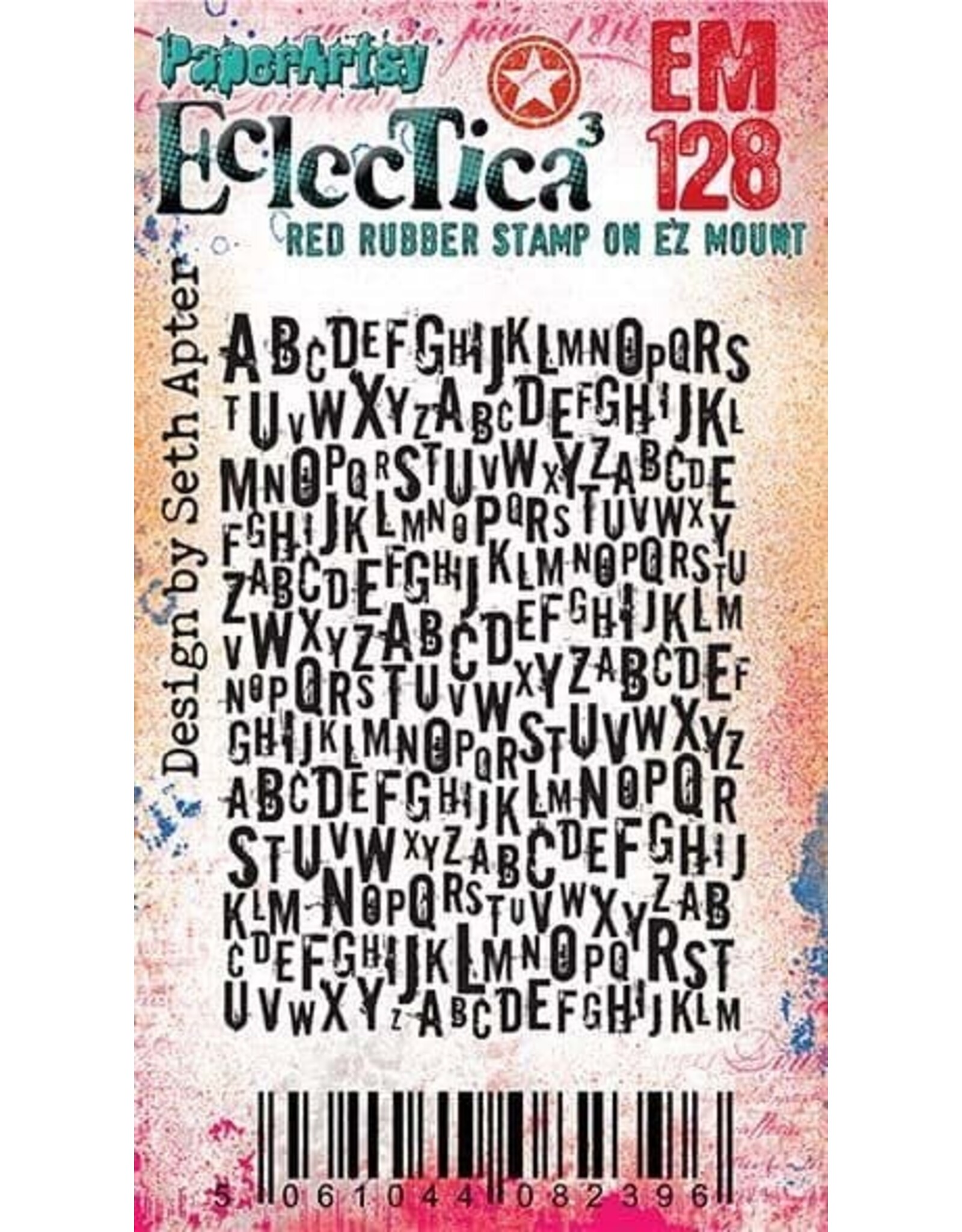 PAPER ARTSY PAPER ARTSY SETH APTER ECLECTICA EM128 MINI CLING STAMP