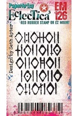 PAPER ARTSY PAPER ARTSY SETH APTER ECLECTICA EM126 MINI CLING STAMP