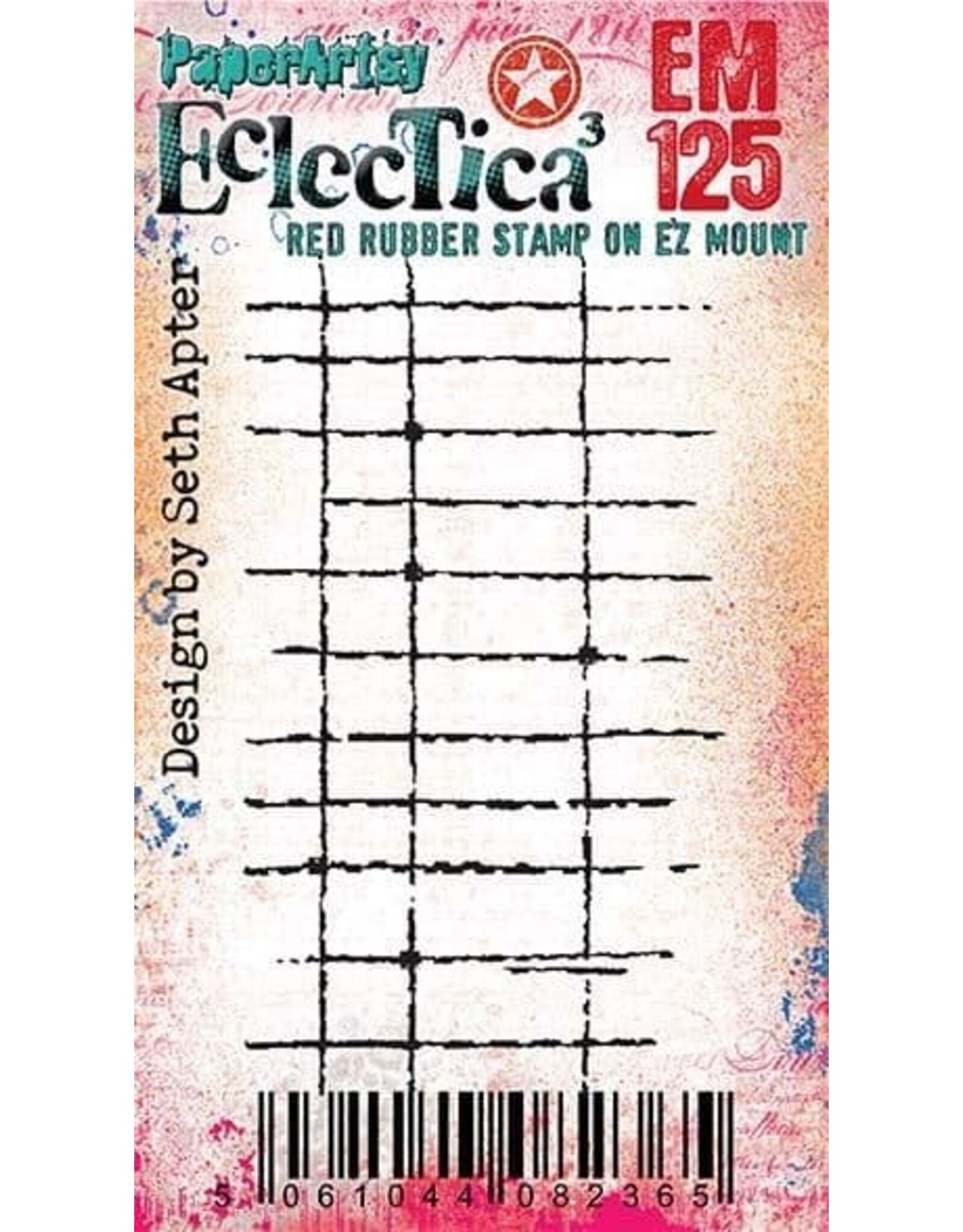 PAPER ARTSY PAPER ARTSY SETH APTER ECLECTICA EM125 MINI CLING STAMP