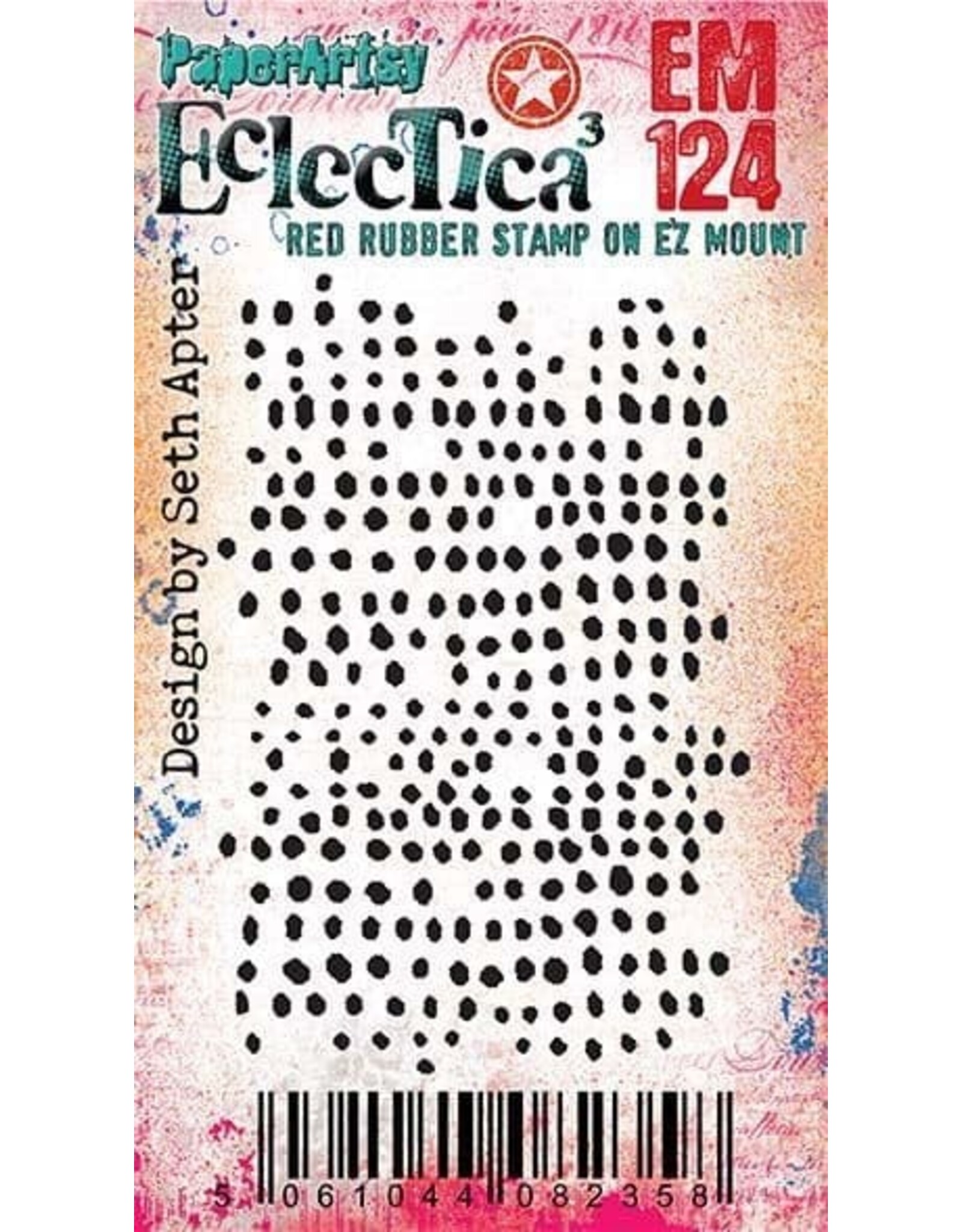 PAPER ARTSY PAPER ARTSY SETH APTER ECLECTICA EM124 MINI CLING STAMP