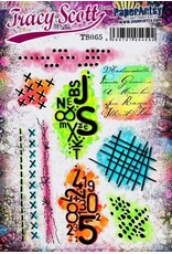 PAPER ARTSY PAPER ARTSY TRACY SCOTT TS065 CLING STAMP SET