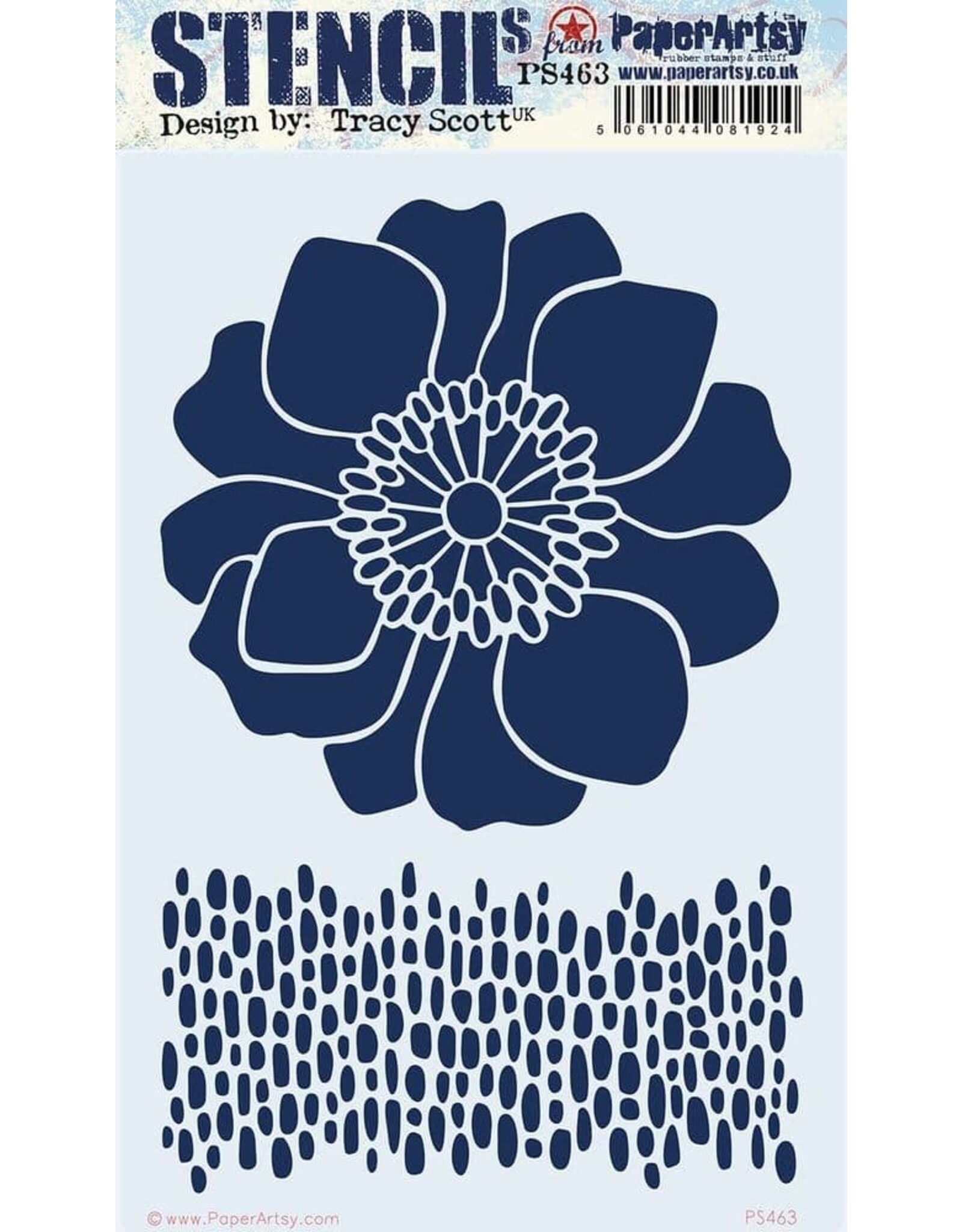 PAPER ARTSY PAPER ARTSY TRACY SCOTT PS463 STENCIL
