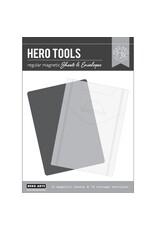 HERO ARTS HERO ARTS REGULAR 5X7 MAGNETIC SHEETS & STORAGE ENVELOPES 10/PK