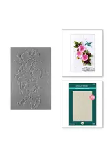 SPELLBINDERS SPELLBINDERS SUSAN TIERNEY-COCKBURN SUMMER SOLSTICE GARDEN COLLECTION PETUNIA CASCADE 3D EMBOSSING FOLDER