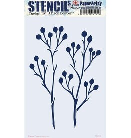 PAPER ARTSY PAPER ARTSY ALISON BOMBER PS452 STENCIL