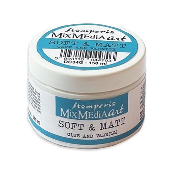 STAMPERIA STAMPERIA SOFT & MATT GLUE VARNISH 150ml