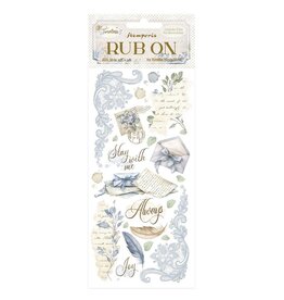 STAMPERIA STAMPERIA TIMELESS LETTERS RUB-ON