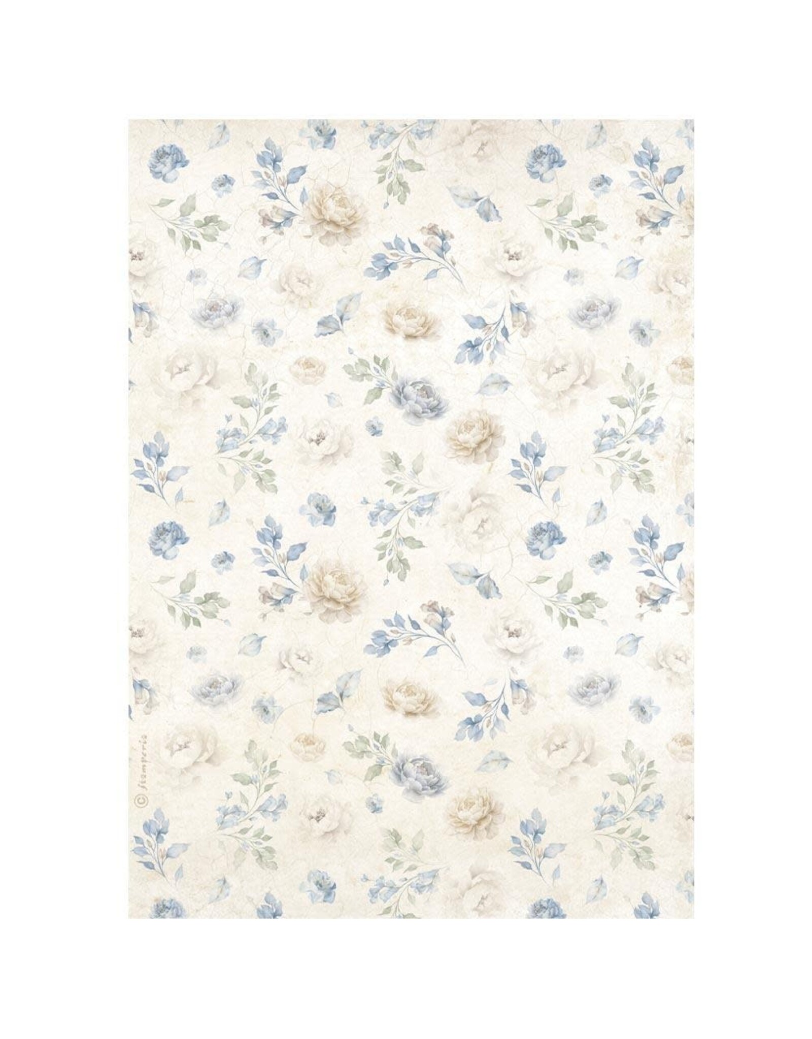 STAMPERIA STAMPERIA TIMELESS ASSORTED A4 RICE PAPER 6/PK