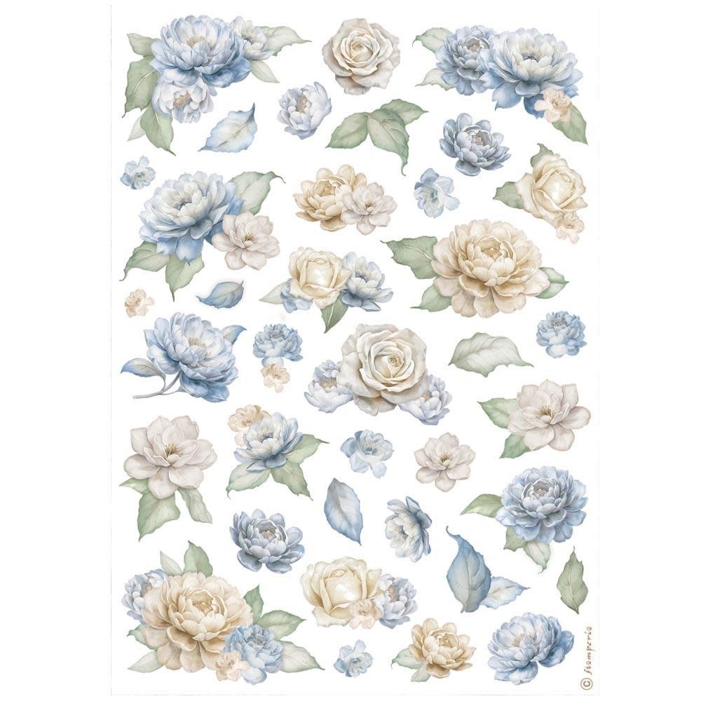 STAMPERIA STAMPERIA TIMELESS ASSORTED A4 RICE PAPER 6/PK