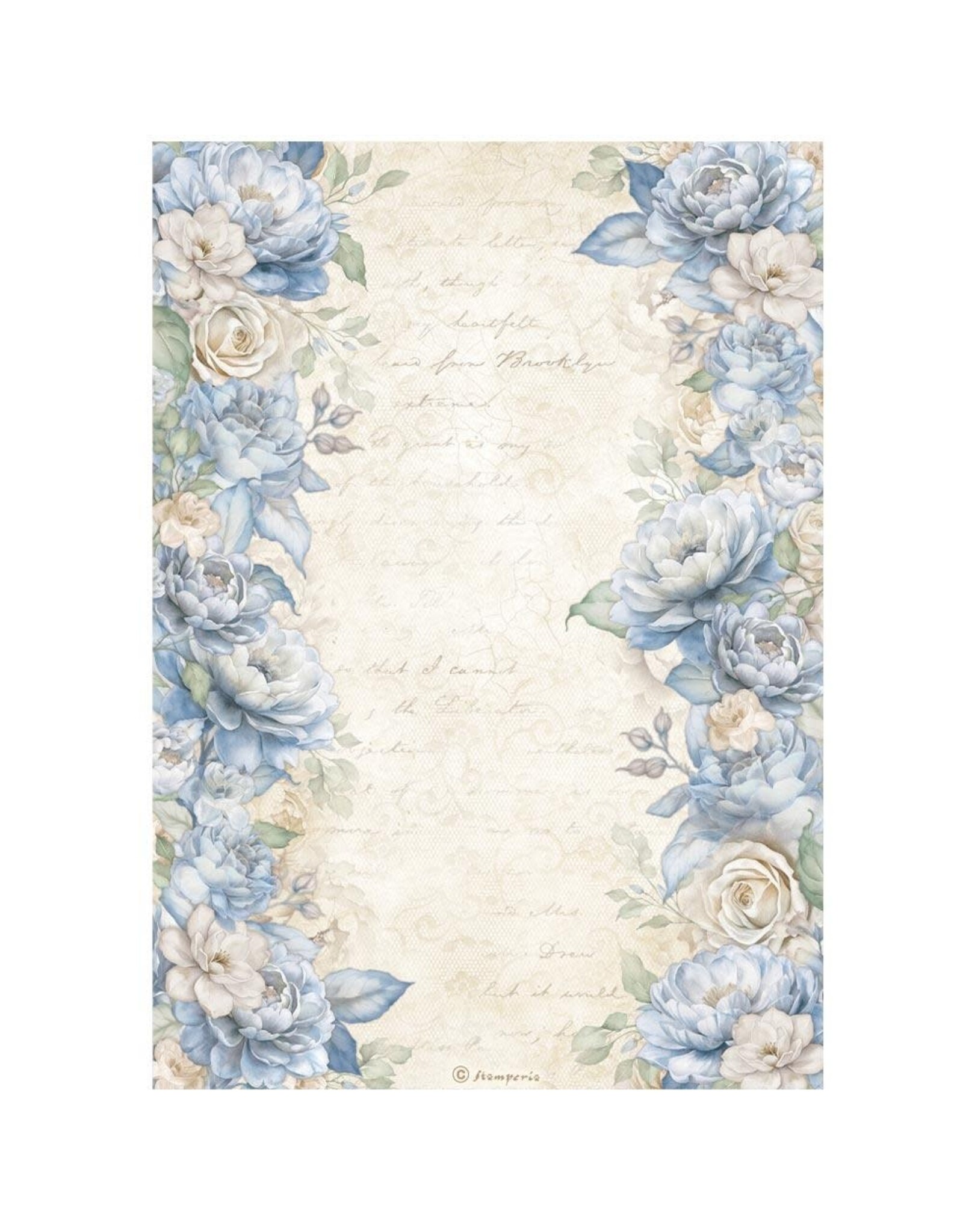 STAMPERIA STAMPERIA TIMELESS ASSORTED A4 RICE PAPER 6/PK