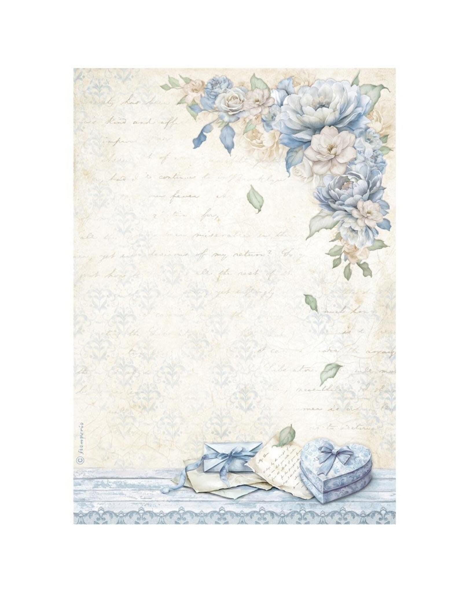 STAMPERIA STAMPERIA TIMELESS ASSORTED A4 RICE PAPER 6/PK