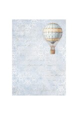 STAMPERIA STAMPERIA TIMELESS ASSORTED A6 RICE PAPER DECOUPAGE BACKGROUNDS 10.5X14.8CM 8/PK