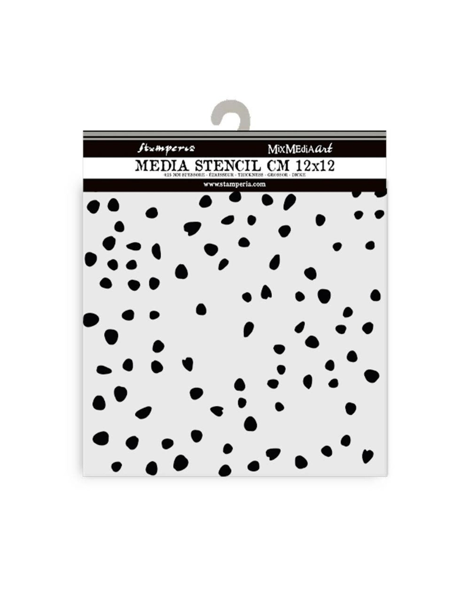 STAMPERIA STAMPERIA TIMELESS PETALS TEXTURE 12x12cm STENCIL