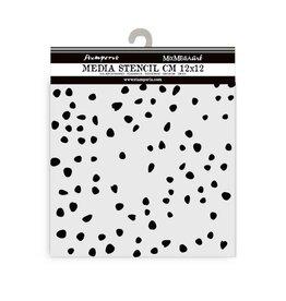 STAMPERIA STAMPERIA TIMELESS PETALS TEXTURE 12x12cm STENCIL