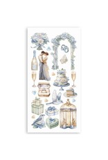 STAMPERIA STAMPERIA TIMELESS 6x12 PAPER CUT OUTS 4 SHEETS