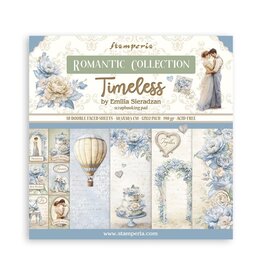 STAMPERIA STAMPERIA TIMELESS 12x12 COLLECTION PACK 10 SHEETS