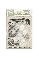 STAMPERIA STAMPERIA TIMELESS BACKGROUNDS CLEAR STAMP SET