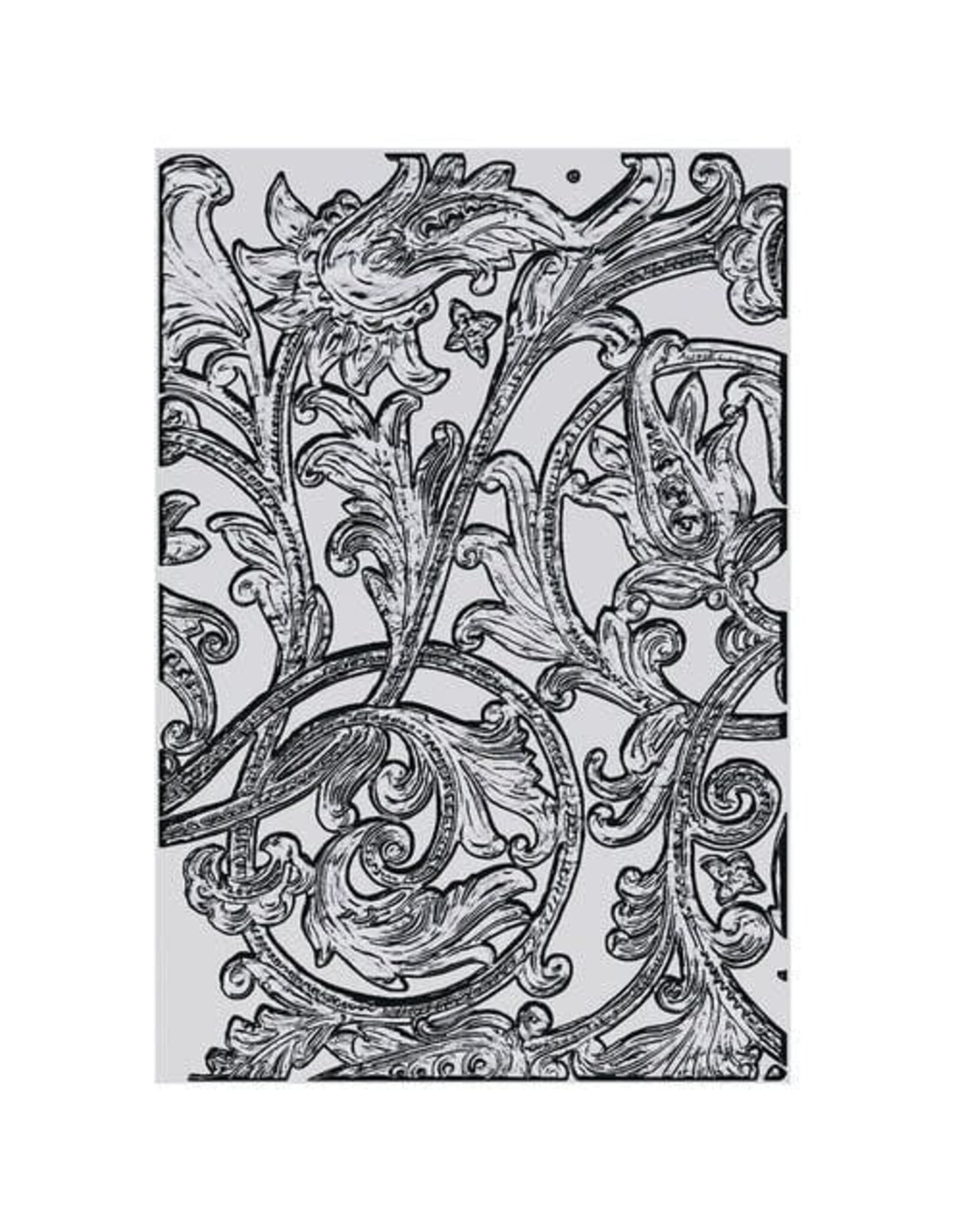 SIZZIX SIZZIX TIM HOLTZ 3D TEXTURE FADES ENTANGLED LARGE A5 EMBOSSING FOLDER