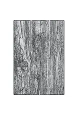 SIZZIX SIZZIX TIM HOLTZ 3D TEXTURE FADES LUMBER LARGE A5 EMBOSSING FOLDER