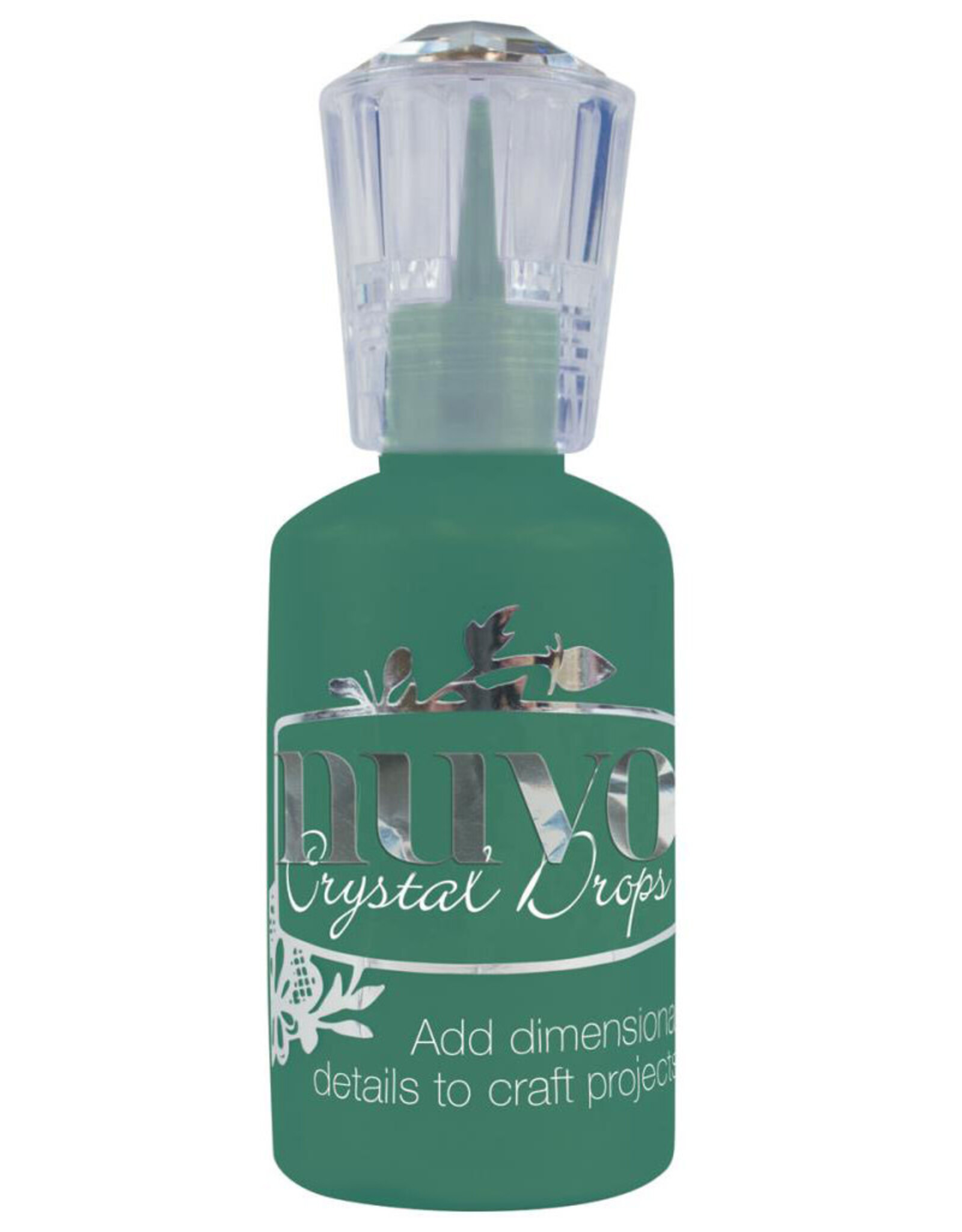 TONIC TONIC STUDIOS NUVO CRYSTAL DROPS GLOSS WOODLAND GREEN 1OZ
