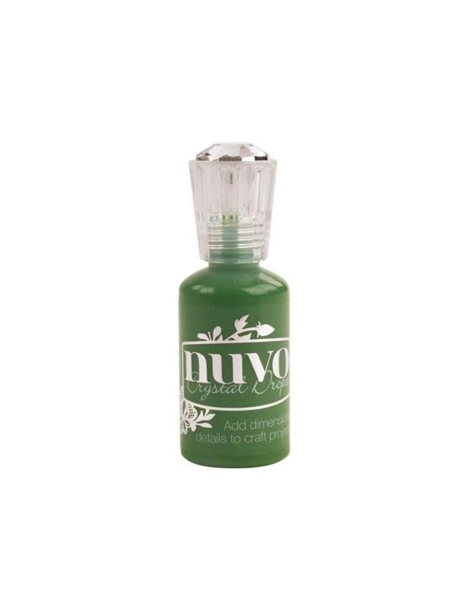 TONIC TONIC STUDIOS NUVO CRYSTAL DROPS GLOSS WOODLAND GREEN 1OZ