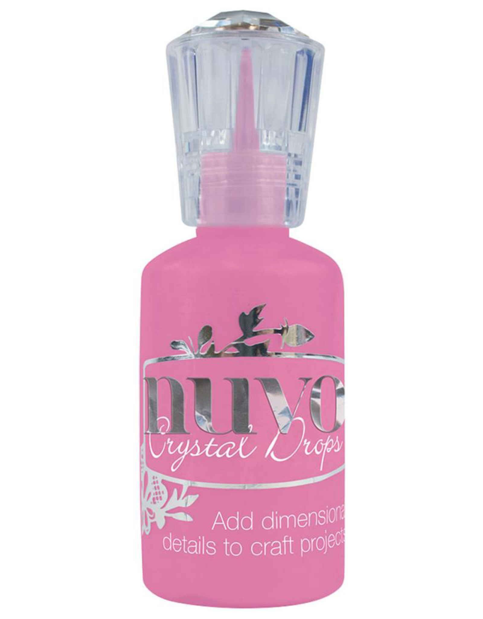 TONIC TONIC STUDIOS NUVO CRYSTAL DROPS GLOSS CARNATION PINK 1OZ