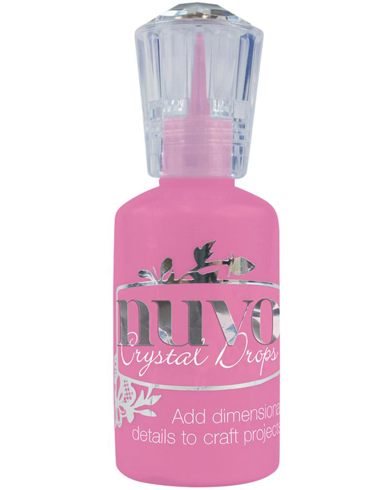 TONIC TONIC STUDIOS NUVO CRYSTAL DROPS GLOSS CARNATION PINK 1OZ
