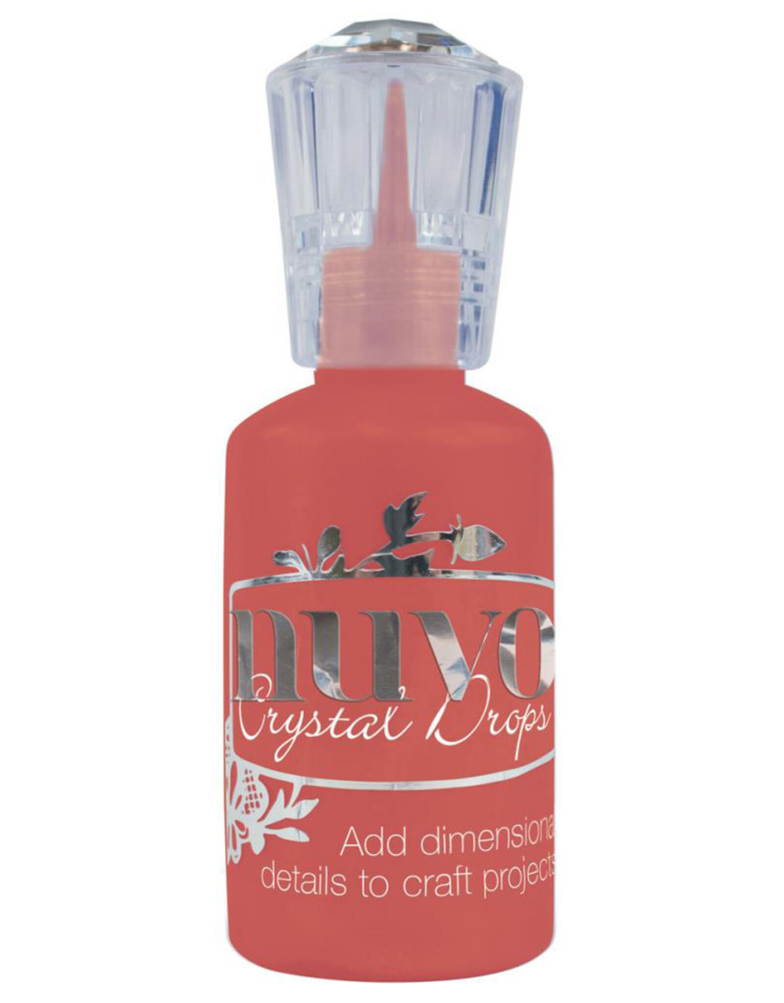 TONIC TONIC STUDIOS NUVO CRYSTAL DROPS GLOSS RED BERRY 1OZ