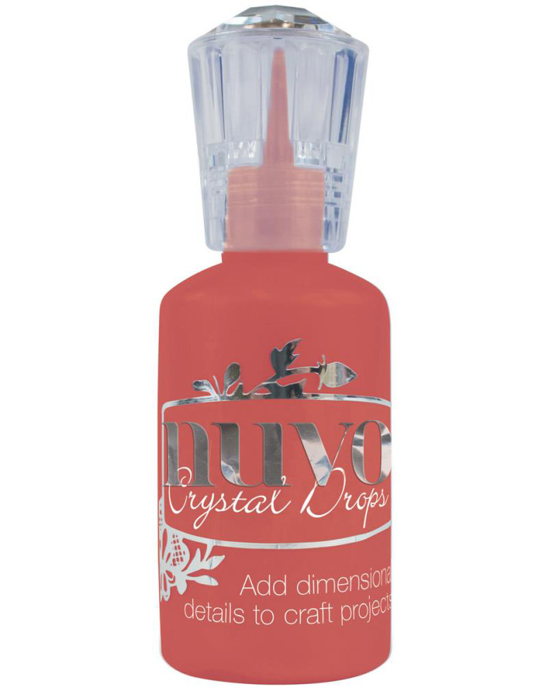 TONIC TONIC STUDIOS NUVO CRYSTAL DROPS GLOSS RED BERRY 1OZ