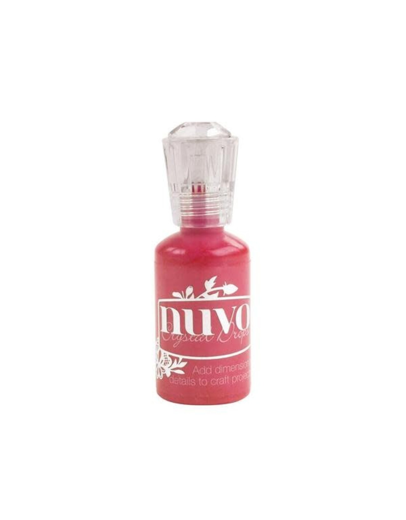 TONIC TONIC STUDIOS NUVO CRYSTAL DROPS GLOSS RED BERRY 1OZ