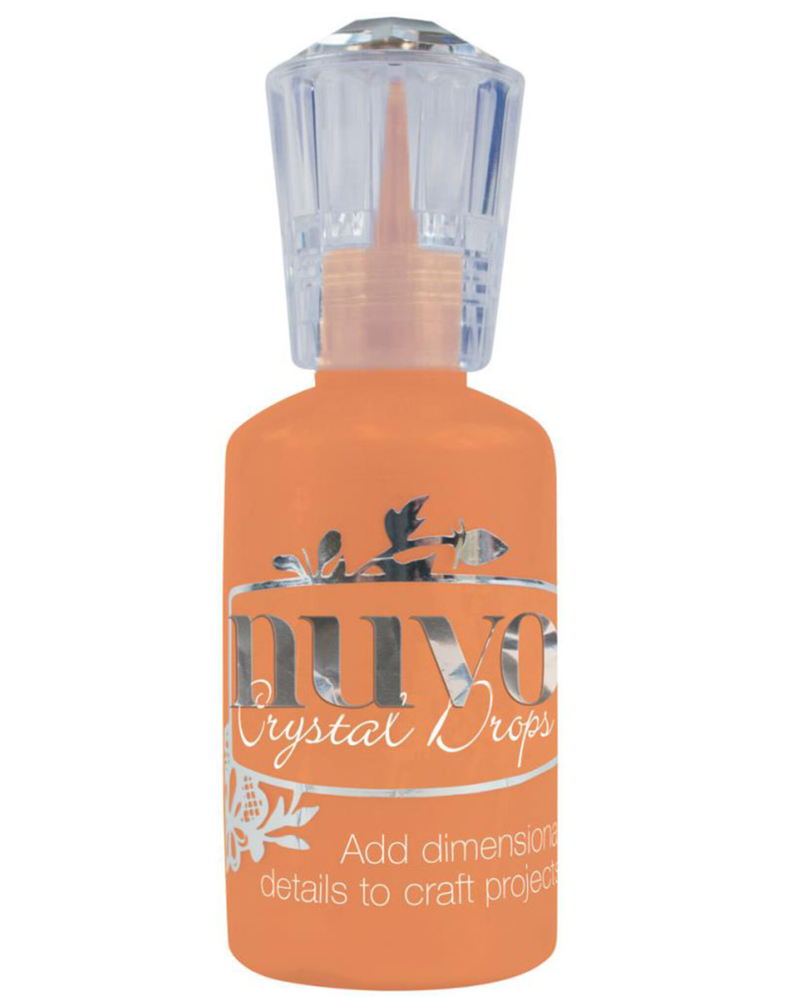 TONIC TONIC STUDIOS NUVO CRYSTAL DROPS GLOSS RIPENED PUMPKIN 1OZ
