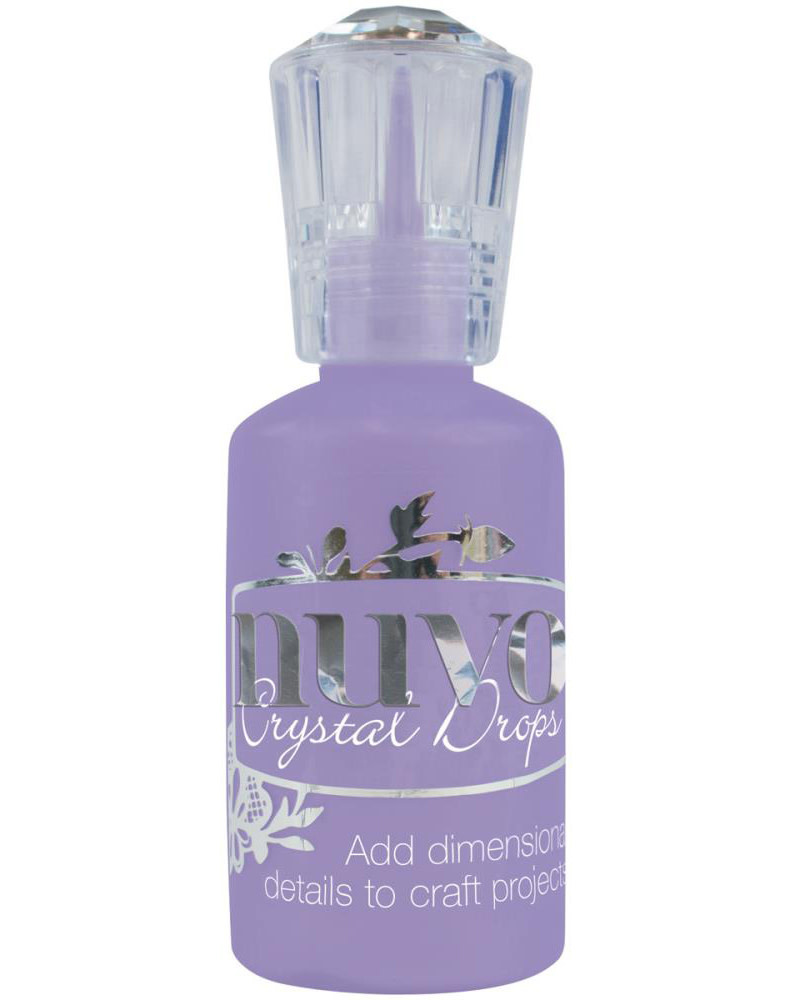 TONIC TONIC STUDIOS NUVO CRYSTAL DROPS GLOSS SWEET LILAC 1OZ