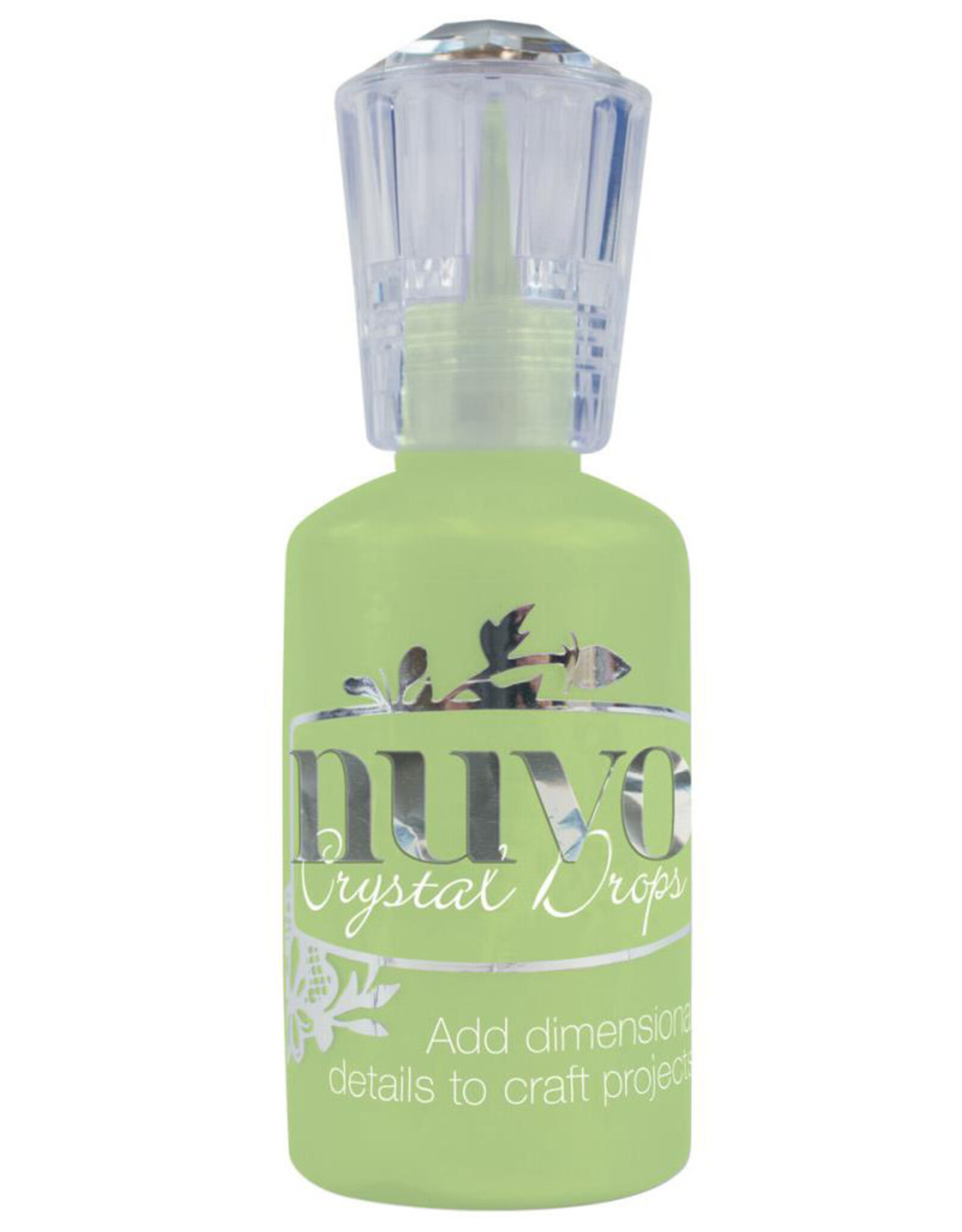 TONIC TONIC STUDIOS NUVO CRYSTAL DROPS GLOSS APPLE GREEN 1OZ