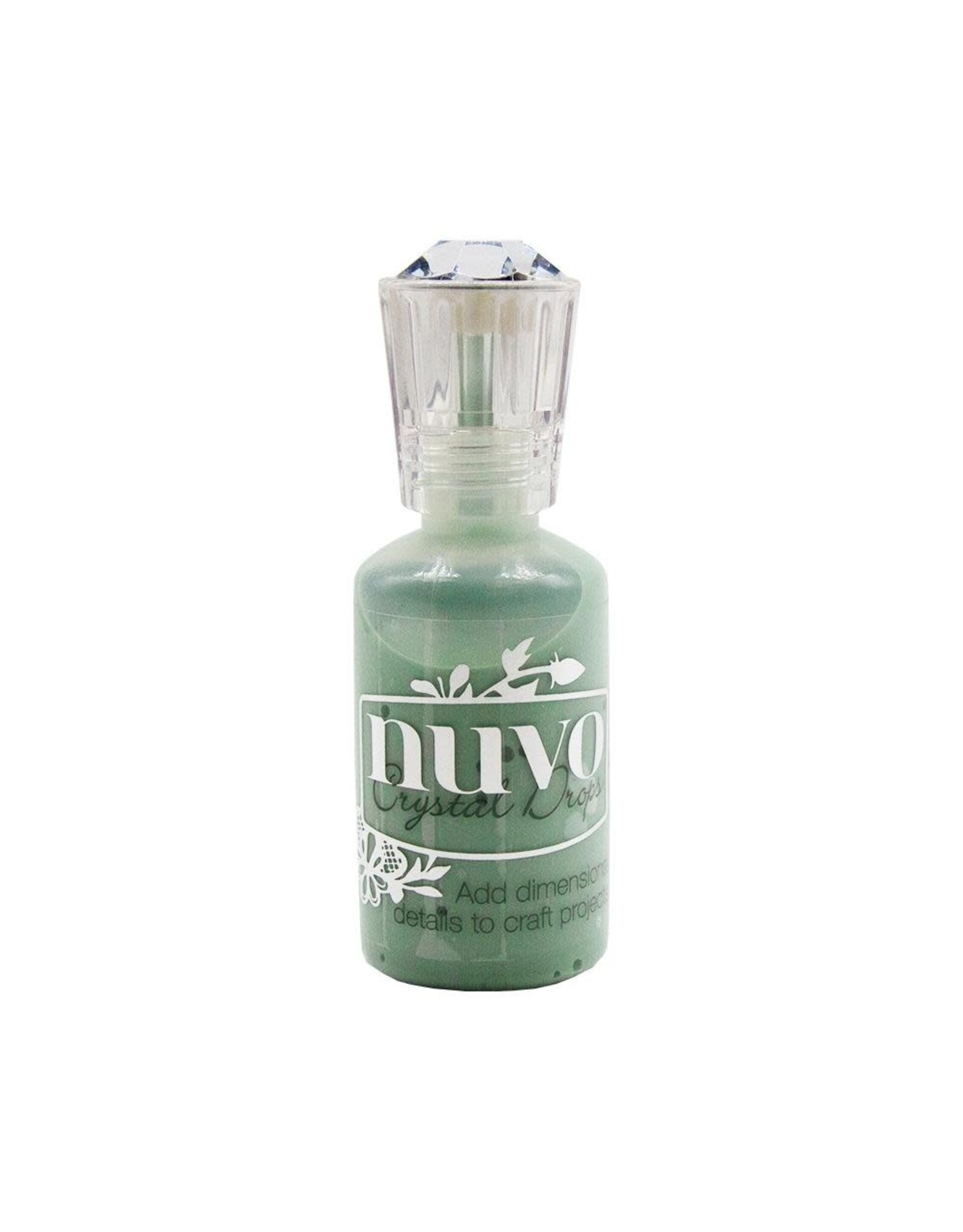 TONIC TONIC STUDIOS NUVO CRYSTAL DROPS GLOSS EUCALYPTUS LEAF 1OZ