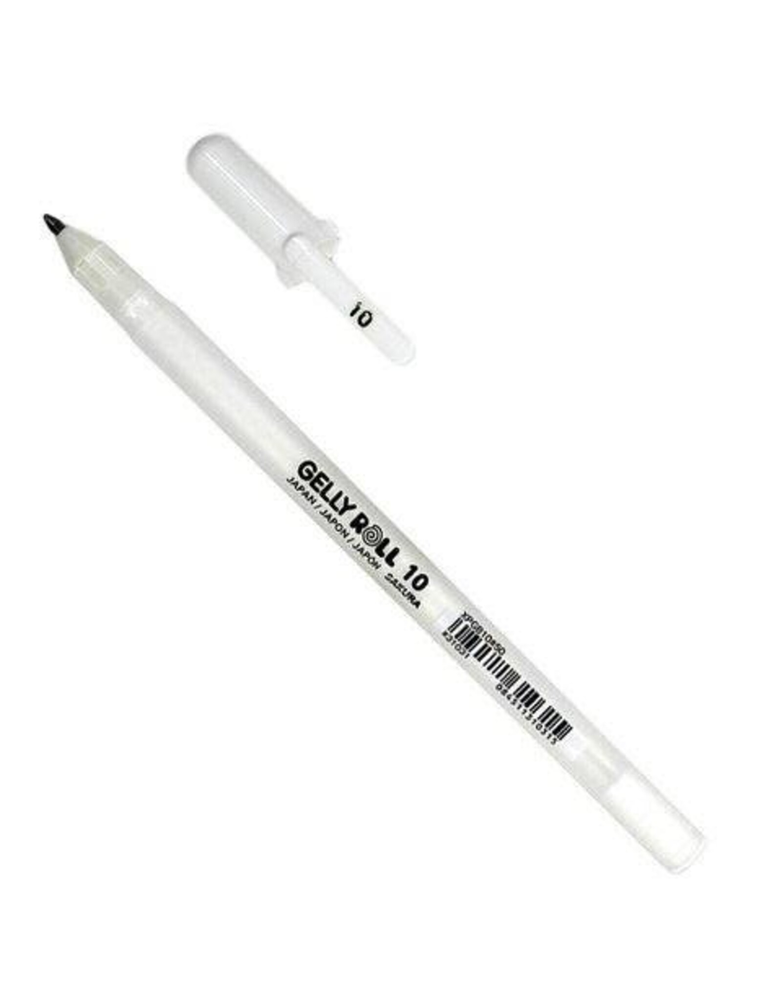 SAKURA SAKURA GELLY ROLL OPAQUE WHITE 10 .5MM PEN