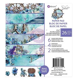 PRIMA PRIMA A MERMAID'S TALE 6x6 PAPER PAD 26 SHEETS