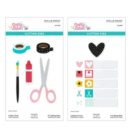 SPELLBINDERS SPELLBINDERS SIMPLE STORIES CRAFTY BABE DIE BUNDLE