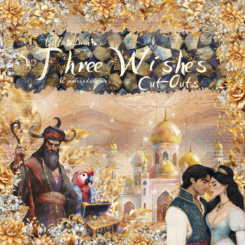 BELLA LUNA BELLA LUNA THREE WISHES CUT OUTS 8x8 COLLECTION PACK